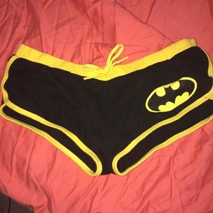 Batman booty shorts